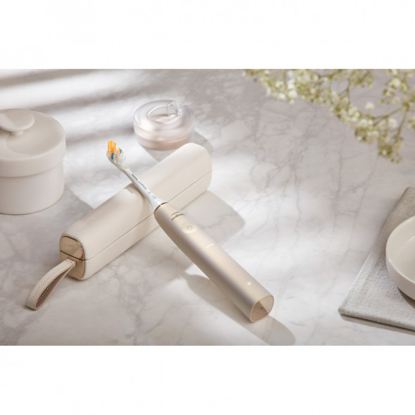 Звуковая зубная щетка Philips Sonicare 9900 Prestige HX9992, золотистое шампанское в Рязани
