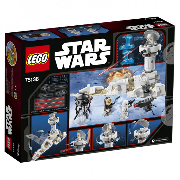 Конструктор LEGO Star Wars 75138 Нападение на Хот в Рязани