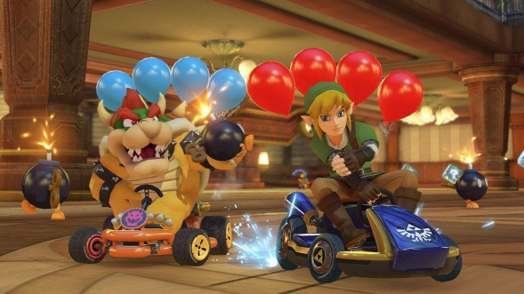 Игра Mario Kart 8 Deluxe Edition для Nintendo Switch, картридж в Рязани
