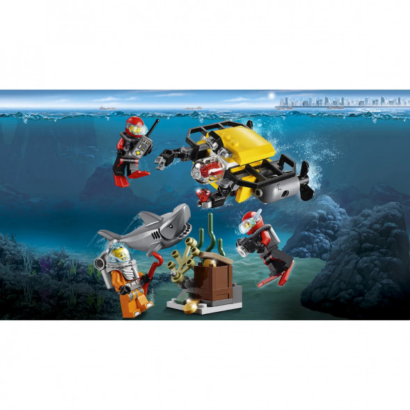 Конструктор LEGO City Deep Sea Explorers 60091 Исследование морских глубин в Рязани