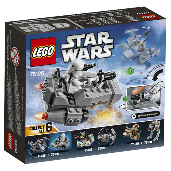Конструктор LEGO Star Wars 75126 Снежный спидер Первого Ордена в Рязани