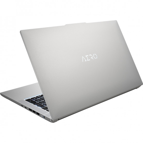 Ноутбук Gigabyte Aero 17 XE5 (XE5-73RU744HP) (17.3&amp;quot;, IPS, Intel Core i7 12700H 2.3ГГц, 14 ядер, 32ГБ DDR5, 1ТБ SSD, NVIDIA GeForce RTX 3070 Ti - 8 ГБ, Windows 11 Pro), серебристый в Рязани