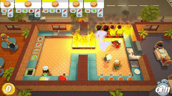 Игра Overcooked &amp;amp; Overcooked 2 [Nintendo Switch, английская версия] в Рязани