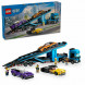 Конструктор LEGO City 60408 Грузовик-автовоз со спортивными автомобилями в Рязани