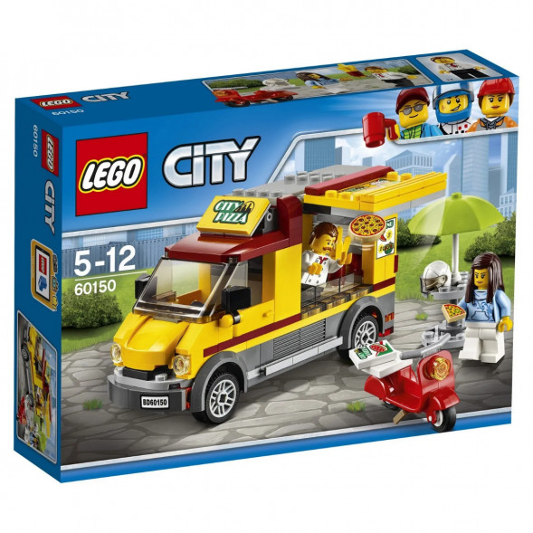 Конструктор LEGO City Great Vehicles 60150 Фургон-пиццерия в Рязани