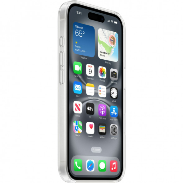 Чехол Apple Clear Case with MagSafe для iPhone 16 Plus, прозрачный (MA7D4ZM/A) в Рязани