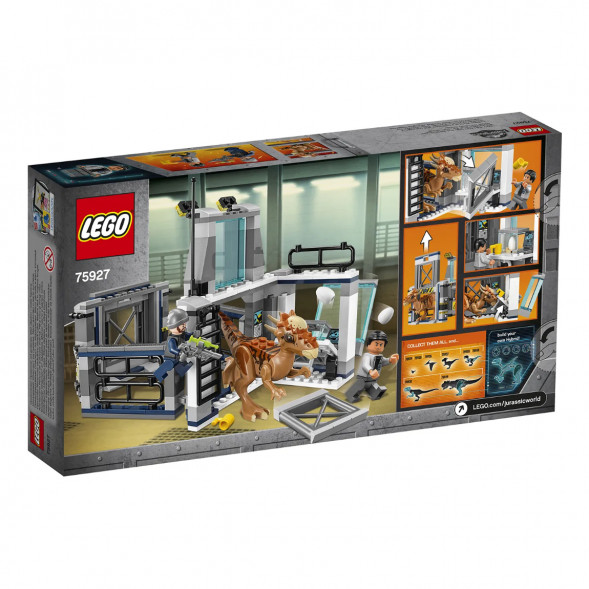 Конструктор LEGO Jurassic World 75927 Побег стигимолоха из лаборатории в Рязани