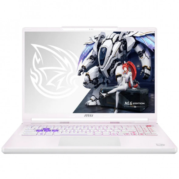 Ноутбук MSI Crosshair A16 HX MLG Edition E8WFK-090XRUY (16&amp;quot;, IPS, AMD Ryzen 9 8940HX 2.4ГГц, 16 ядер, 16ГБ DDR5, 1ТБ SSD, NVIDIA GeForce RTX 5060 - 8 ГБ, без ОС), белый в Рязани