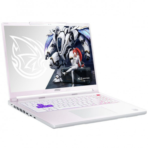 Ноутбук MSI Crosshair A16 HX MLG Edition E8WFK-090XRUY (16&amp;quot;, IPS, AMD Ryzen 9 8940HX 2.4ГГц, 16 ядер, 16ГБ DDR5, 1ТБ SSD, NVIDIA GeForce RTX 5060 - 8 ГБ, без ОС), белый в Рязани