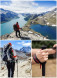 Треккинговая палка Naturehike 135 см, 1 шт., белый/красный в Рязани
