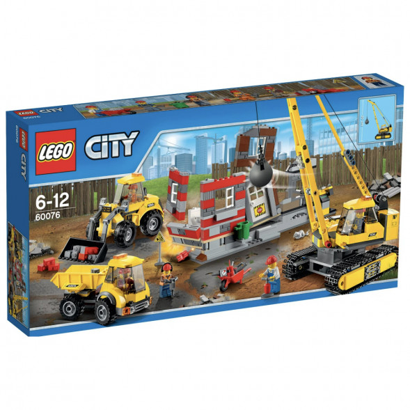 Конструктор LEGO City 60076 Снос здания в Рязани