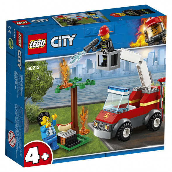 Конструктор LEGO City Fire 60212 Пожар на пикнике в Рязани