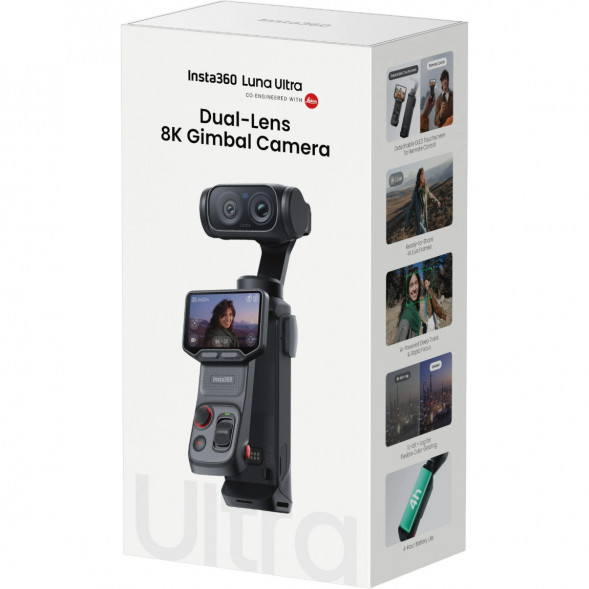 Экшн-камера Insta360 Luna Ultra Standard Combo, Cosmic Black в Рязани