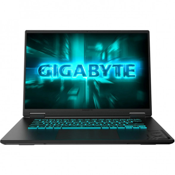Ноутбук Gigabyte Gaming A16 GA63H (3WHK3EE894SD) (16&amp;quot;, IPS, AMD Ryzen 7 260 3.8ГГц, 8 ядер, 16ГБ DDR5, 1ТБ SSD, NVIDIA GeForce RTX 5070 - 8 ГБ, FreeDOS), черный в Рязани