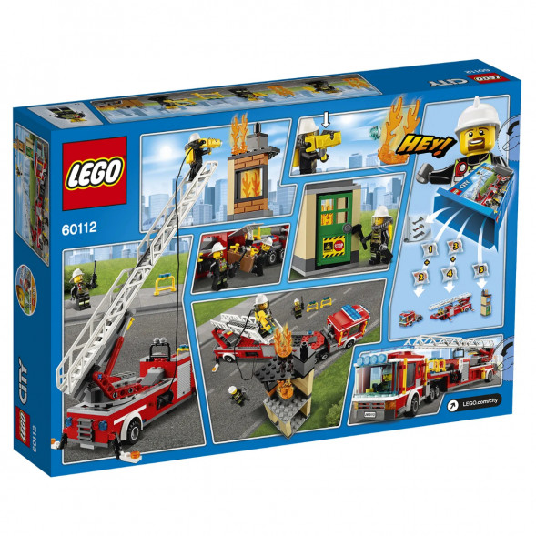 Конструктор LEGO City Fire 60112 Пожарная машина в Рязани