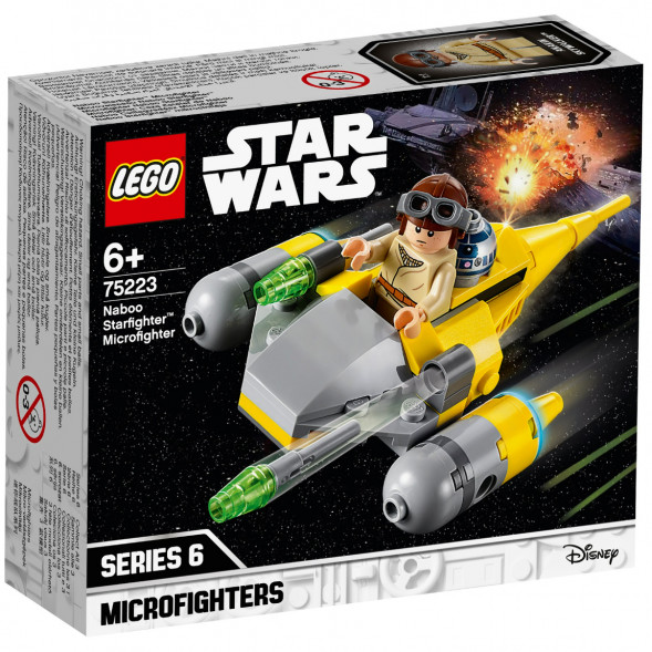 Конструктор LEGO Star Wars 75223 Микрофайтеры: Истребитель с планеты Набу в Рязани