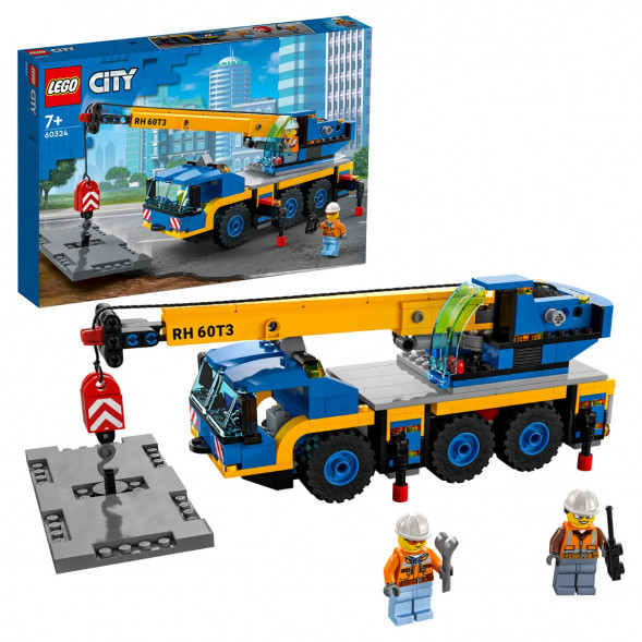 Конструктор LEGO City Great Vehicles 60324 Мобильный кран в Рязани