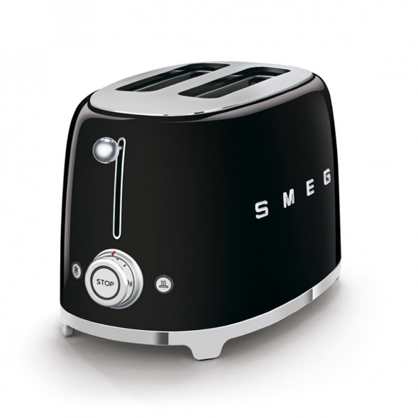 Тостер Smeg TSF01BLEU, черный в Рязани