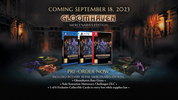 Игра Gloomhaven. Mercenaries Edition [PS4, английская версия] в Рязани