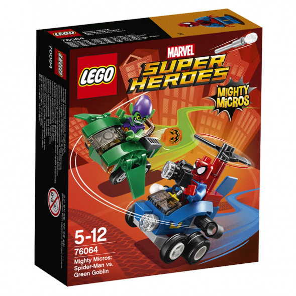 Конструктор LEGO Super Heroes 76064 Человек‑паук против Зелёного Гоблина в Рязани