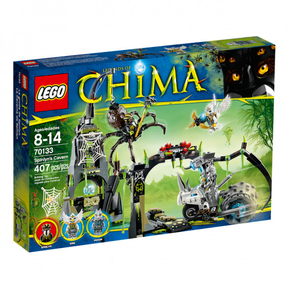 Конструктор LEGO Legends Of Chima 70133 Пещера Спинлина в Рязани