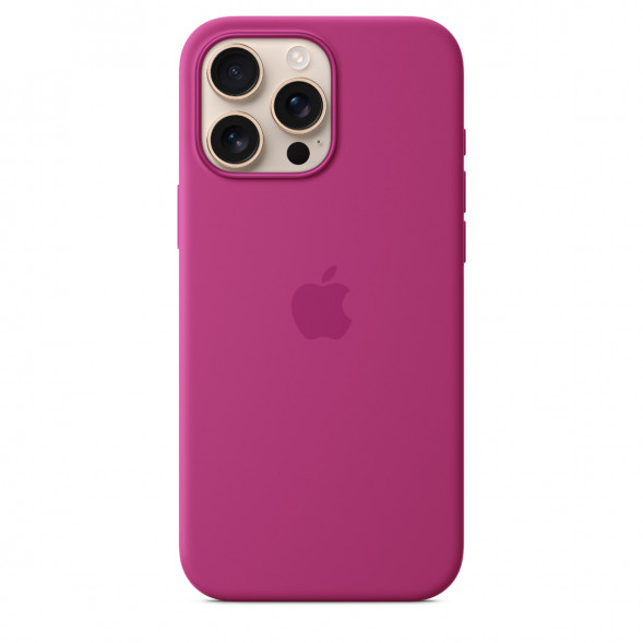 Чехол Apple для iPhone 16 Pro Max Silicone MagSafe, Fuchsia (MYYX3ZM/A) в Рязани