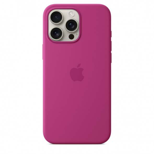 Чехол Apple для iPhone 16 Pro Max Silicone MagSafe, Fuchsia (MYYX3ZM/A) в Рязани