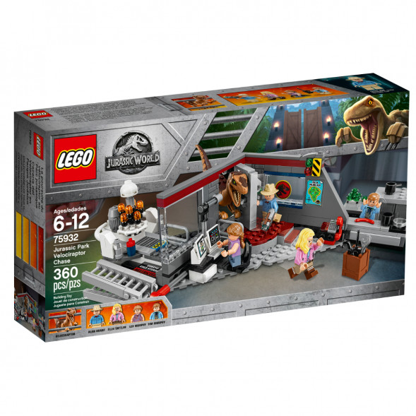 Конструктор LEGO Jurassic World 75932 Охота на рапторов в Парке Юрского Периода в Рязани