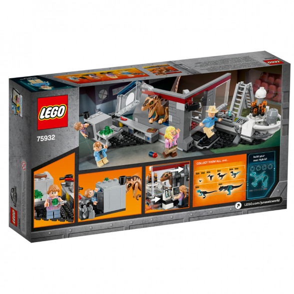 Конструктор LEGO Jurassic World 75932 Охота на рапторов в Парке Юрского Периода в Рязани