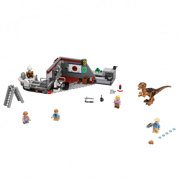 Конструктор LEGO Jurassic World 75932 Охота на рапторов в Парке Юрского Периода в Рязани