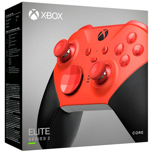 Геймпад Microsoft Xbox Elite Wireless Controller Series 2 Core, красный в Рязани