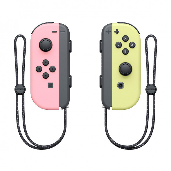 Геймпад Nintendo Switch Joy-Con controllers Duo, пастельный розовый / пастельный жёлтый в Рязани
