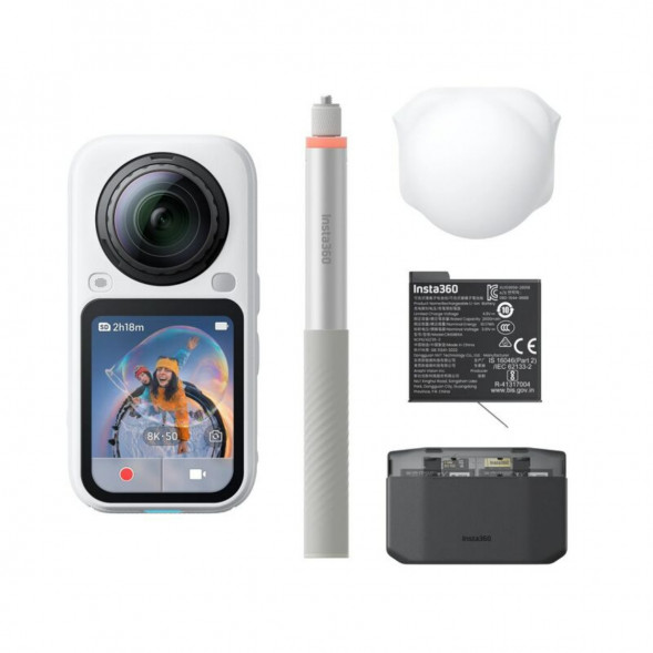 Экшн-камера Insta360 X6 Essentials Bundle, White в Рязани