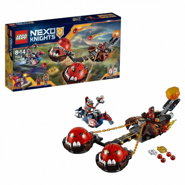 Конструктор LEGO Nexo Knights 70314 Безумная колесница Укротителя в Рязани