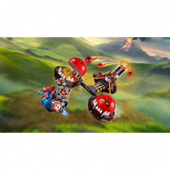 Конструктор LEGO Nexo Knights 70314 Безумная колесница Укротителя в Рязани