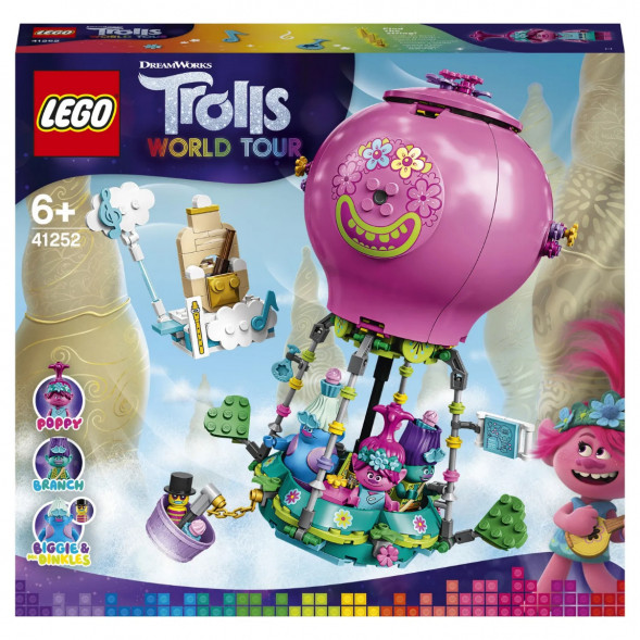 Конструктор LEGO Trolls 41252 Путешествие Розочки на воздушном шаре в Рязани