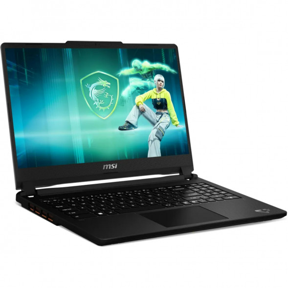 Ноутбук MSI Cyborg 15 C2WE-016XRU (15.6&amp;quot;, IPS, Intel Core 7 240H 2.5ГГц, 10 ядер, 16ГБ DDR5, 1ТБ SSD, NVIDIA GeForce RTX 5050 - 8 ГБ, FreeDOS), серый в Рязани