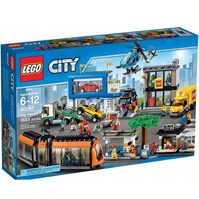 Конструктор LEGO City 60097 Городская площадь, 1683 дет. в Рязани