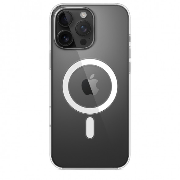 Чехол Apple Clear Case with MagSafe для iPhone 16 Pro Max, прозрачный (MA7F4ZM/A) в Рязани