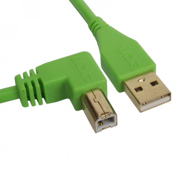 Аудиокабель UDG Ultimate Audio Cabel  USB 2.0 A-B 2 метра, зелёный в Рязани