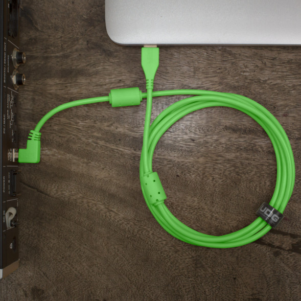 Аудиокабель UDG Ultimate Audio Cabel  USB 2.0 A-B 2 метра, зелёный в Рязани