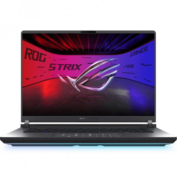 Ноутбук игровой ASUS ROG Strix G16 G615JMR-TS415 (16&amp;quot;, IPS, Intel Core i7-14650HX 2.2ГГц, 16-ядерный, 16ГБ DDR5, 512 ГБ SSD, NVIDIA GeForce RTX 5060 - 8 ГБ, без ОС), серый в Рязани
