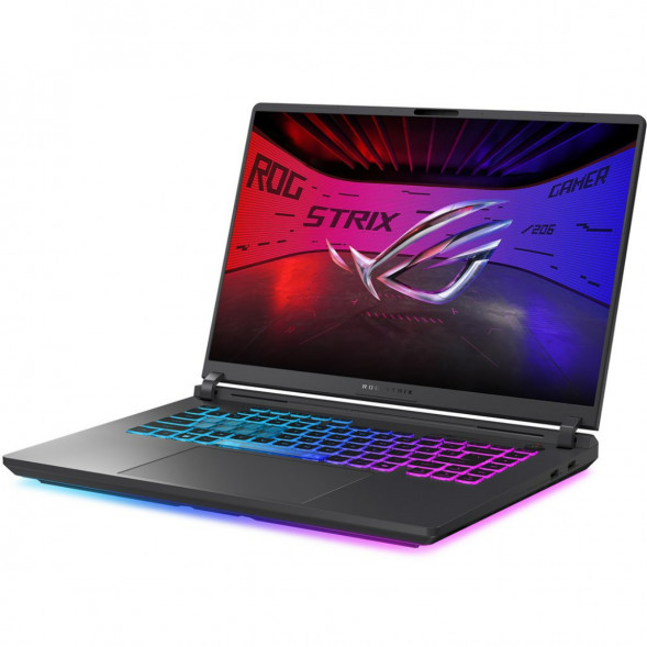 Ноутбук игровой ASUS ROG Strix G16 G615JMR-TS415 (16&amp;quot;, IPS, Intel Core i7-14650HX 2.2ГГц, 16-ядерный, 16ГБ DDR5, 512 ГБ SSD, NVIDIA GeForce RTX 5060 - 8 ГБ, без ОС), серый в Рязани