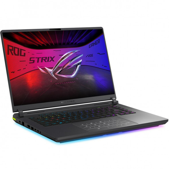 Ноутбук игровой ASUS ROG Strix G16 G615JMR-TS415 (16&amp;quot;, IPS, Intel Core i7-14650HX 2.2ГГц, 16-ядерный, 16ГБ DDR5, 512 ГБ SSD, NVIDIA GeForce RTX 5060 - 8 ГБ, без ОС), серый в Рязани