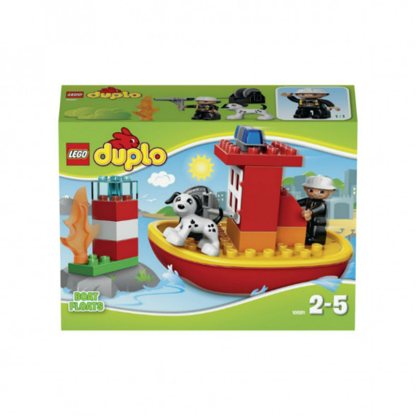 Конструктор LEGO DUPLO 10591 Пожарный катер в Рязани
