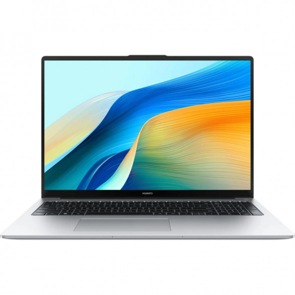 Ноутбук Huawei MateBook D 16 MCLG-X 53014QKV (16&amp;quot;, IPS, Intel Core i5 13420H 2.1ГГц, 8-ядерный, 16ГБ LPDDR4x, 1ТБ SSD, Intel UHD Graphics, без ОС), серебристый в Рязани