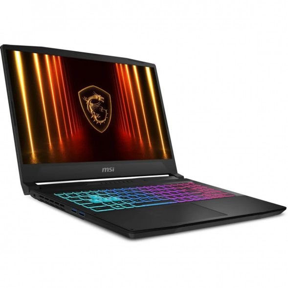 Ноутбук MSI Katana 15 HX B14WFK-1065XRU (15.6&amp;quot;, IPS, Intel Core i5 14450HX 2.4ГГц, 10 ядер, 16ГБ DDR5, 512ГБ SSD, NVIDIA GeForce RTX 5060 - 8 ГБ, FreeDOS), черный в Рязани