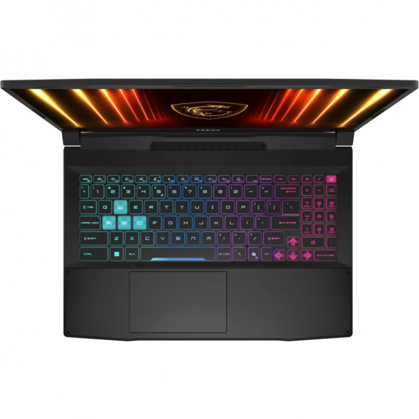 Ноутбук MSI Katana 15 HX B14WFK-1065XRU (15.6&amp;quot;, IPS, Intel Core i5 14450HX 2.4ГГц, 10 ядер, 16ГБ DDR5, 512ГБ SSD, NVIDIA GeForce RTX 5060 - 8 ГБ, FreeDOS), черный в Рязани
