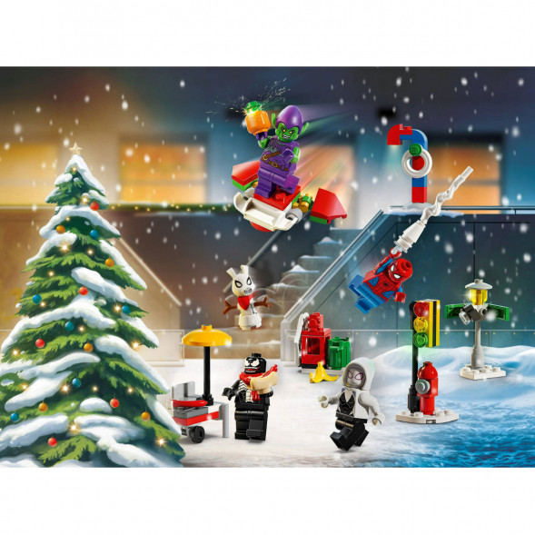 Конструктор LEGO Super Heroes 76293 Новогодний календарь Человек-паук, 2024 в Рязани