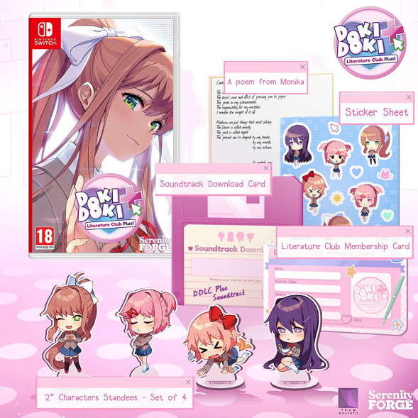 Игра Doki Doki Literature Club Plus! [Nintendo Switch, русские субтитры] в Рязани